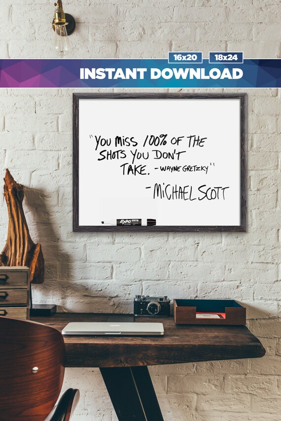 Michael Scott Wayne Gretzky Quote Instant Download Print Etsy Fascinating Michael Scott Wayne Gretzky Quote Michael Scott Wayne Gretzky Quote Instant Download Print Etsy Fascinating Michael Scott Wayne Gretzky Quote