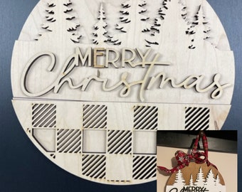 DIY Christmas Decor: Unfinished 3D Wood Painting Project