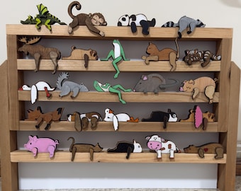 Cute animal decor, Mini Animal Shelf Sitter.