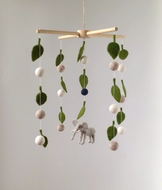 jungle nursery mobile
