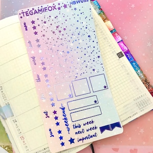 FOIL Holo Dreams Hobonichi Weeks Kit - HBW052