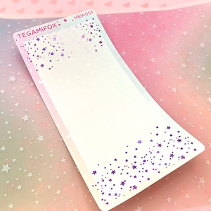 Folha de páginas de notas das semanas FOIL Holo Dreams Hobonichi - HBW053
