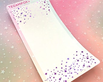 FOIL Holo Dreams Hobonichi Weeks Note Page Sheet - HBW053