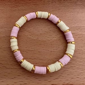 Bracelet en perles d&#39;argile