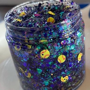 Sports hair glitter gel
