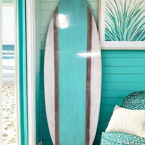 Surfboard wall art decor 6 foot