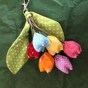 Tulpe Taschenanhänger