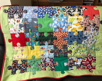 Jigsaw Quilt Pattern