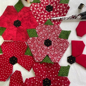 Poppy English Paper Piecing