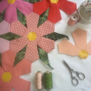 Shasta Daisy English Paper Piecing