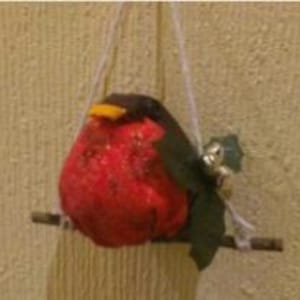 Pattern for Christmas Robin - Tree Decoration