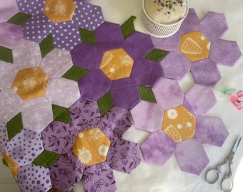 Oxeye Daisy English Paper Piecing