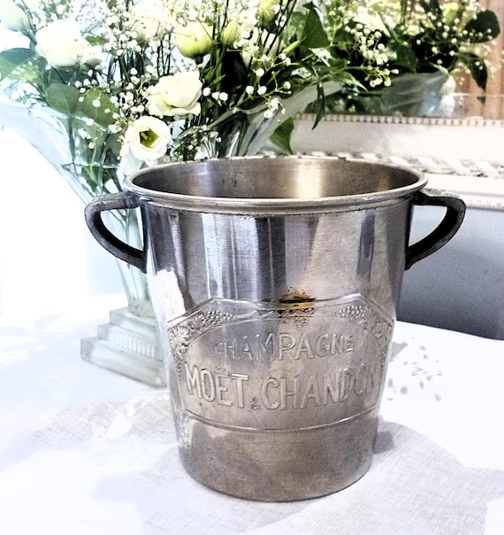 Seau à Champagne Moët & Chandon Rare Cooler - Métal Acier - Occasion