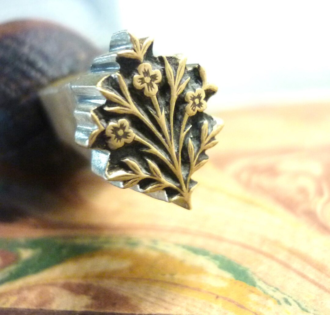 Antique French Book Binding Tools for Gilding.gilding Stamps, Gilding ...