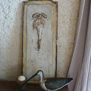 Objet décoratif - Y1-15 - Applique en bois sculpté - Non peint - Pour