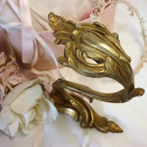 French   antique gilded bronze tie / hold back XIX
