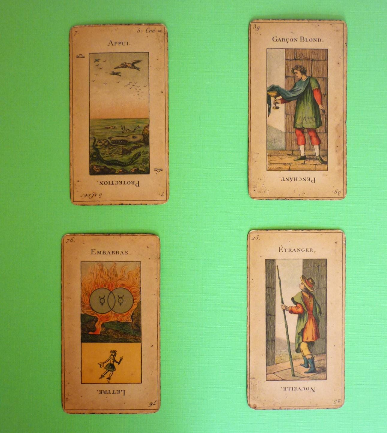 Grand etteilla tarot - Etsy 日本