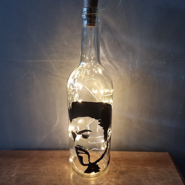 George Michael light bottle