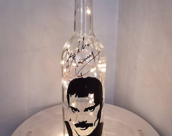 Freddie Mecury Light Bottle
