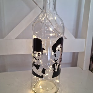 Laurel and Hardy Light Bottle