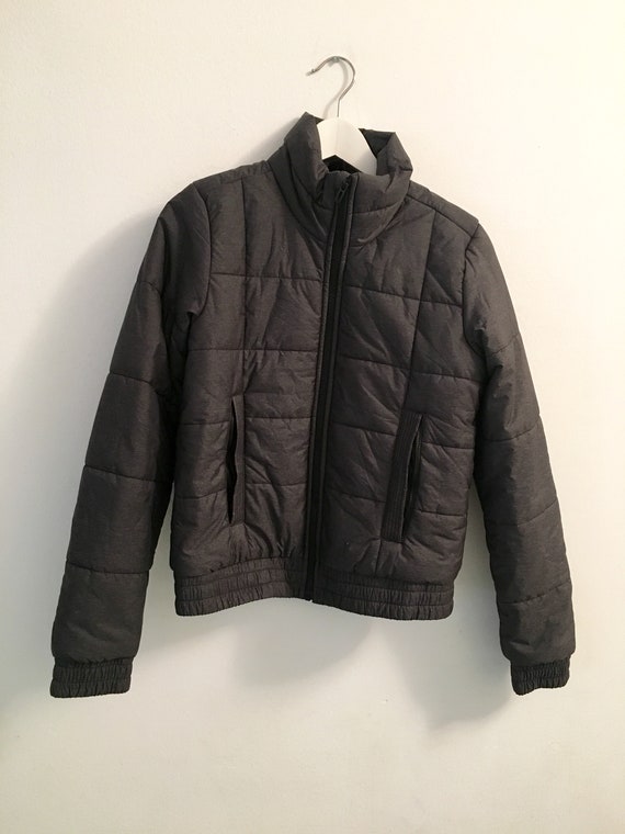 black adidas puffer jacket