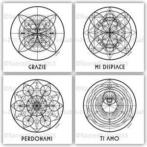 Preghiera sacra Ho&#39;oponopono ein Einzelstück.