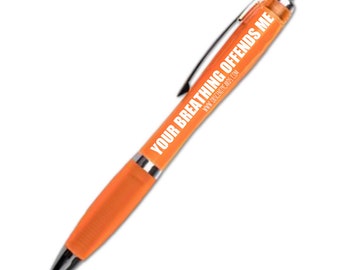 Rude Pens For Adults Silly Ballpoint Novelty Funky Stationery