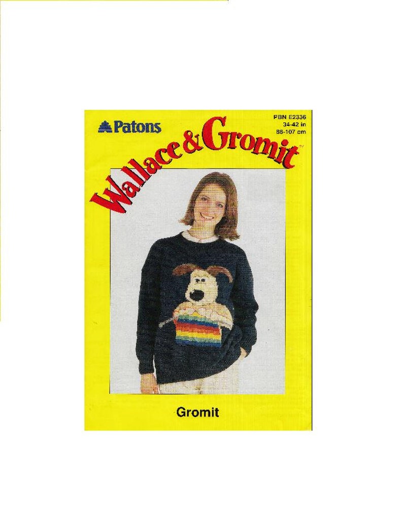 Vintage Pattern Shaun the Sheep and Gromit from Wallace and Gromit Jumpers PDF Download image 3