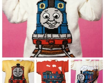 Padrão vintage Thomas Jumpers padrões de tricô para adultos e crianças PDF Download