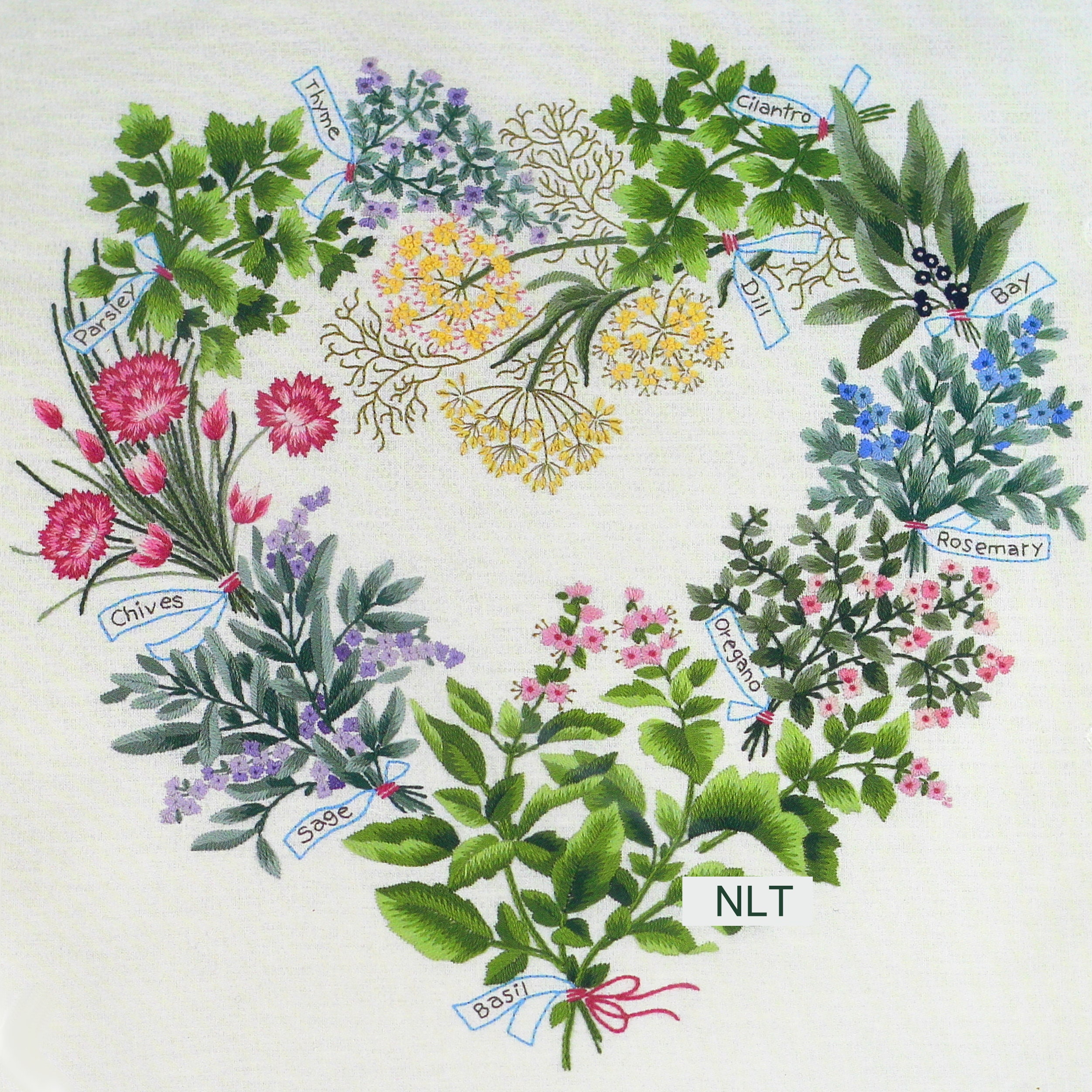 An English Bouquet-crewel Embroidery Kit 
