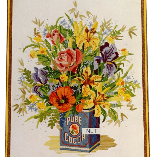 Cottage Garden Embroidery Kit Etsy