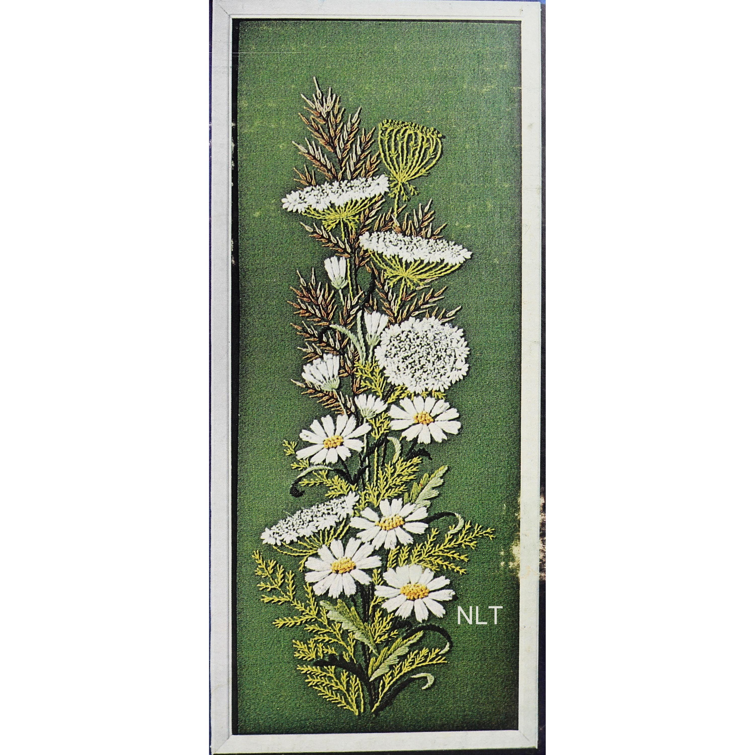 Kit De Broderie Creative Stitchery – Queen Anne's Lace – Coussin 13 Pouces – Neuf