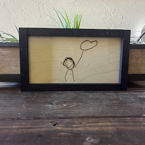 Letrero de madera con obra de arte personalizada grabada // Letrero de madera con obra de arte personal dibujada a mano // Puerta de granja // Letrero de madera personalizado // Regalo personalizado