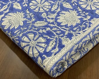 Indian Hand Block Print Bed Sheet/Double Cotton Bed Sheet/100% Cotton Bed Cover /sofa cover