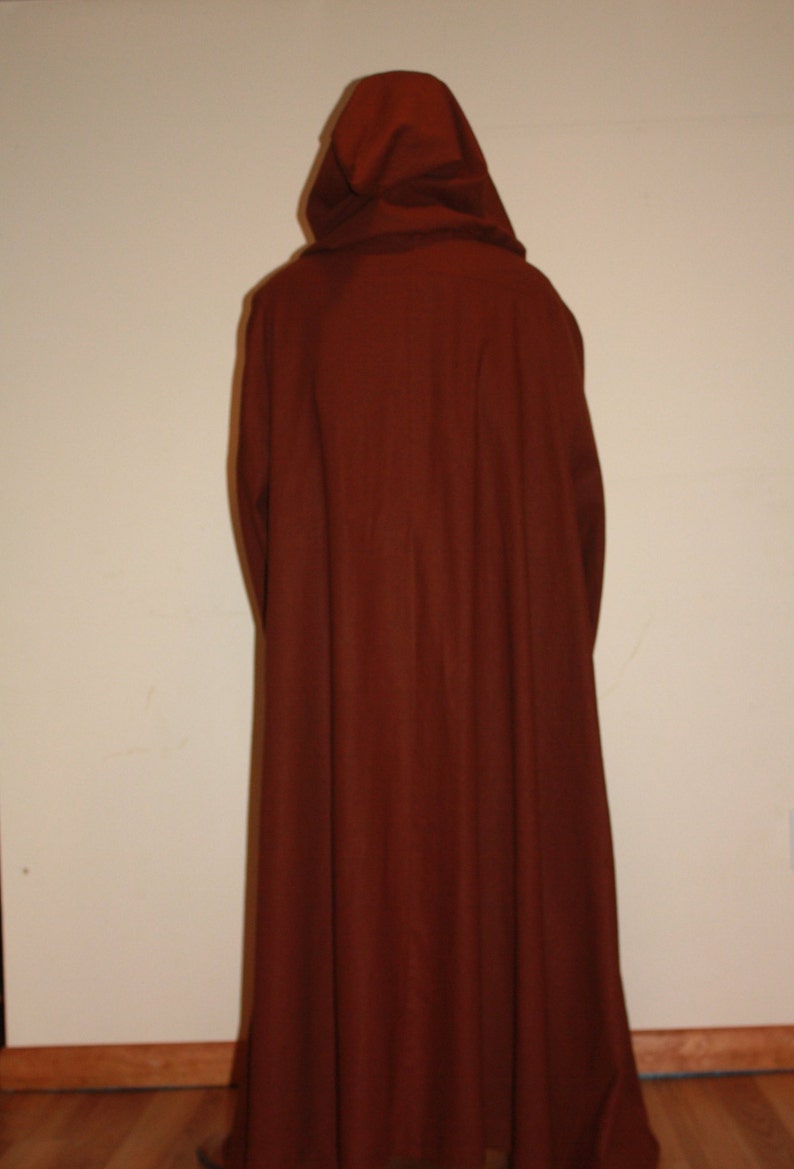 Custom Star Wars Hooded Jedi Robe in color of your choice. Etsy