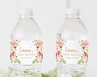 Bold Boho Personalized Water Bottle