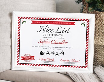 Official Nice List Etsy