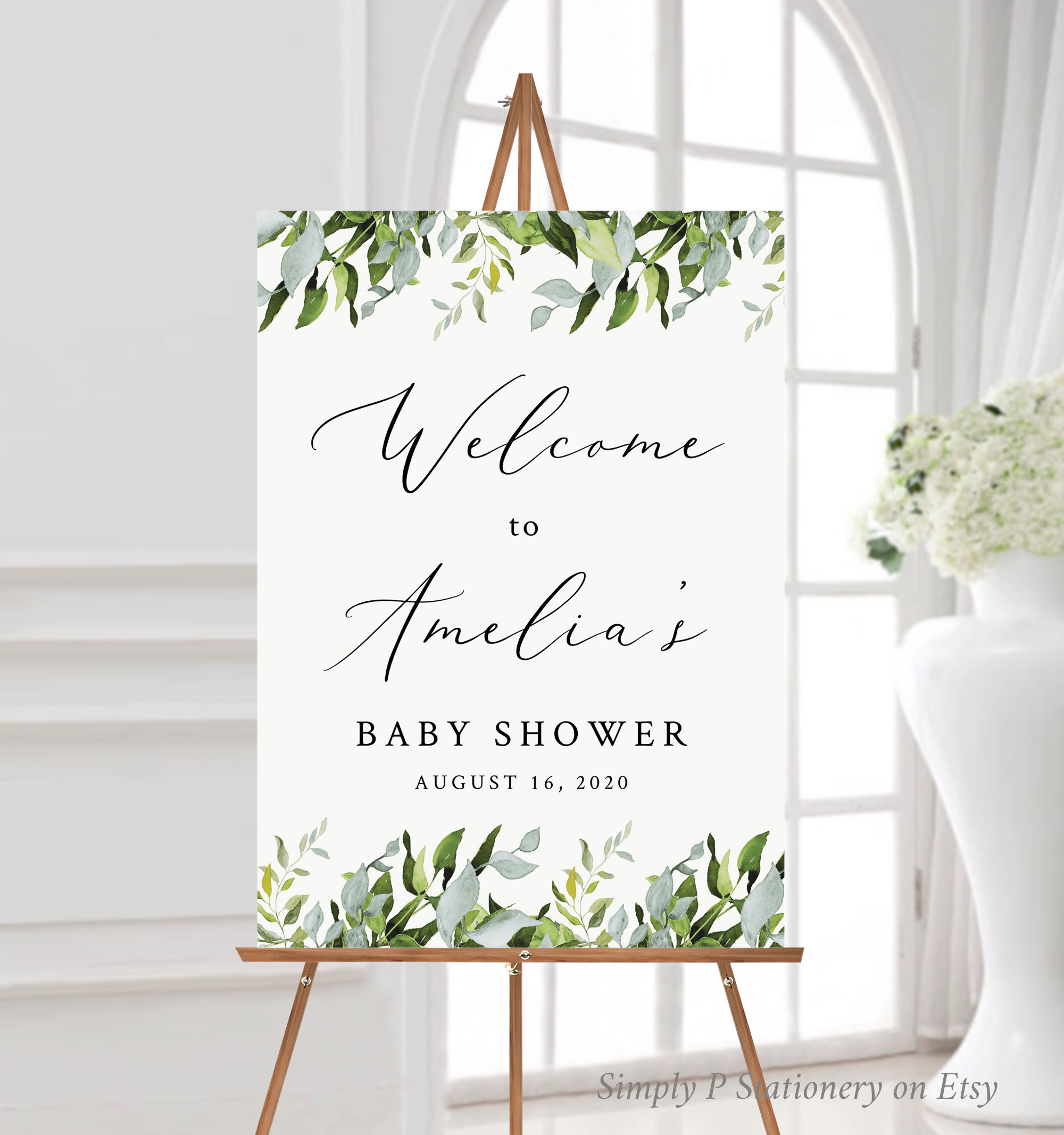  Personalized Baby Shower Sign - Baby Shower Welcome Sign -  Custom Fall Season Design for Baby Shower Party Decoration - Baby Shower  Signs : Handmade Products