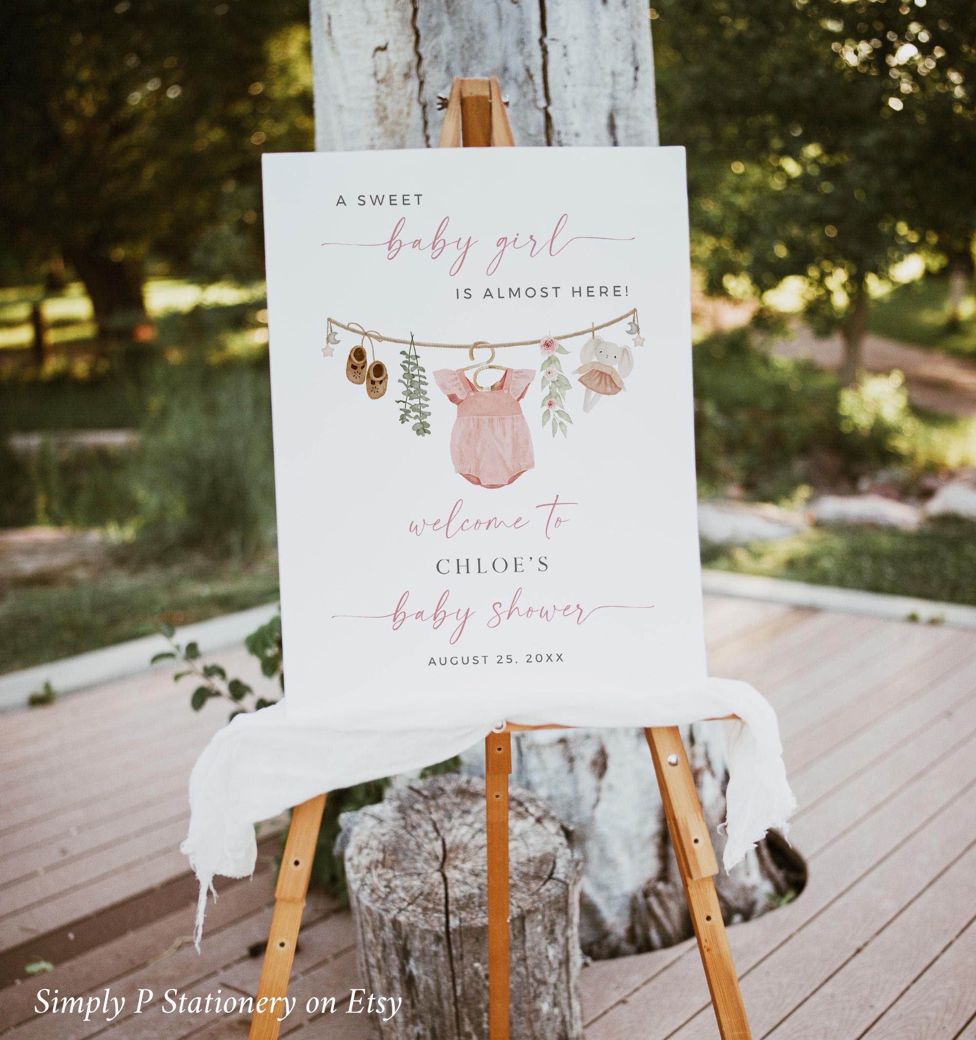 Hanging Clothes Baby Shower Clothesline Decoration Buy Baby Shower Clothes  Line Decor Online In India India, image size:2000x2133