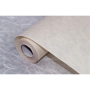 Rotolo di carta di gelso non sbiancata, fili di fibra coreana Hanji ChangHoJi, texture per carta da parati, decorazione, schermo Shoji, ecologico, senza acidi