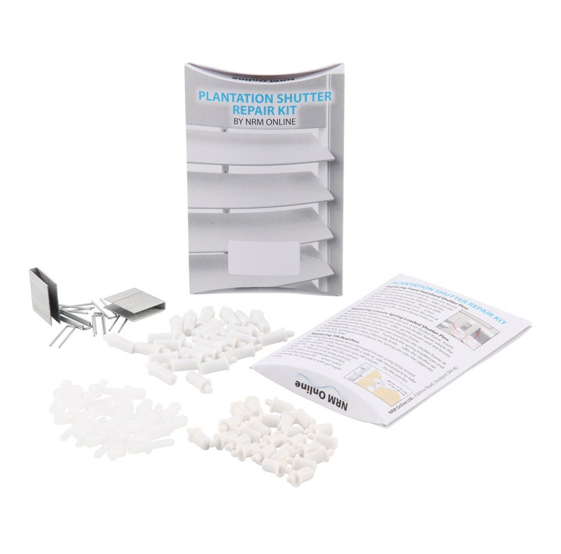 Plantation Shutters Repair Kit 80 Pcs Everything You Need in One Kit