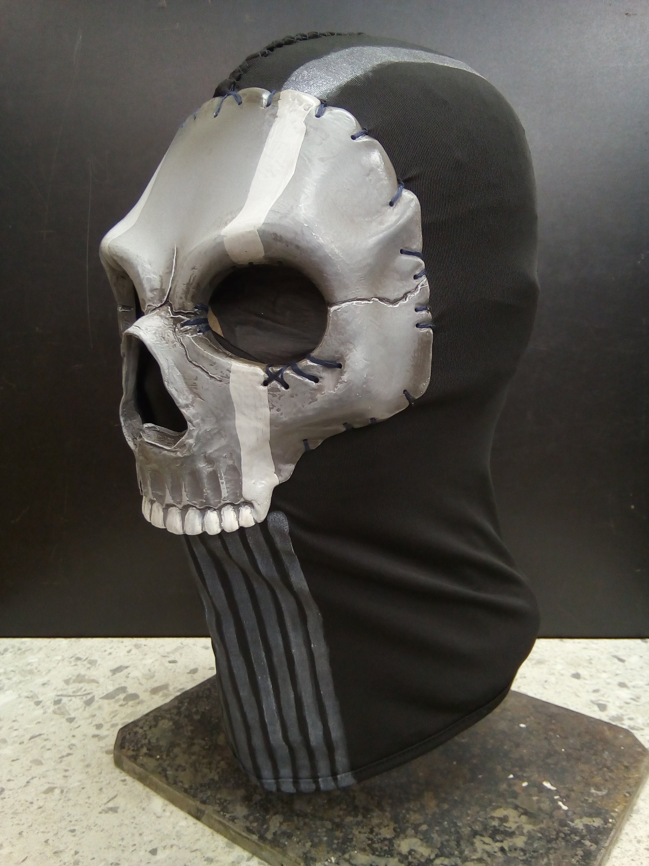 SINSEN COD Ghost Mask Skull Balaclava MW2 Skeleton Costume Full
