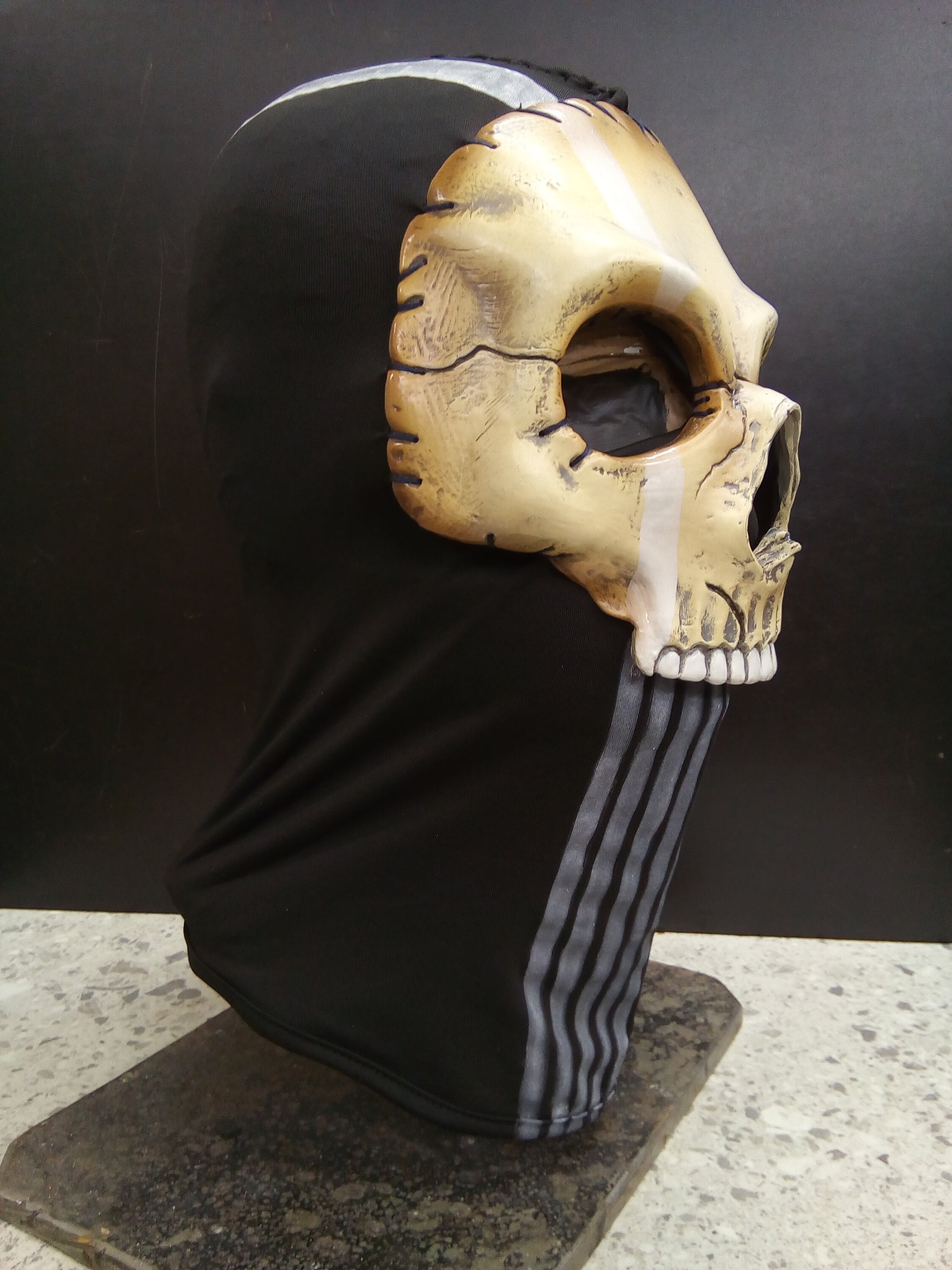 Ghost Mask MW2 Skull Full Face Mask Black Balaclava Ghosts Skull Full Face  Mask