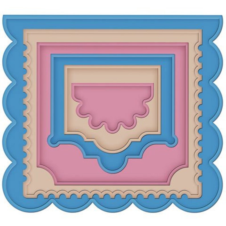 コンビニ受取対応商品 Spellbinders Grand Calibur Nestabilities Dies P Book Creative