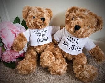 personalised flower girl teddy