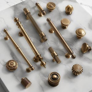 Retro Solid Brass Antiqued bronze Knobs Pulls handles drawer wardrobe door handles cabinet handles Drawer pulls Handles Brass Handles Knobs