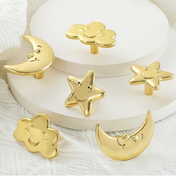 Star Drawer Pull Etsy