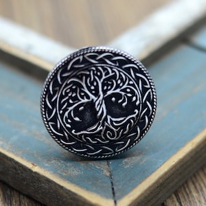 Viking Life Tree Knob,Dresser Knob,Cabinet handles,Cabinet Knob,drawer knob,Dresser handle,Cabinet Pulls,Unique Handle,Furniture Hardware