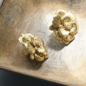 Rose Brass Handle/flower knob/Lady Drawer Knob/Cabinet Pulls/Wardrobe Pull/offices Knob/cafes Knob/restaurant Knob/Pulls Handle Hardware H63
