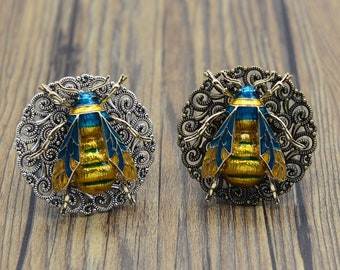 Unique Bee Knobs Dresser Knobs Cabinet handles Cabinet Knobs drawer knob Dresser handle Cabinet Pulls DIY Pulls Handles Furniture Hardware